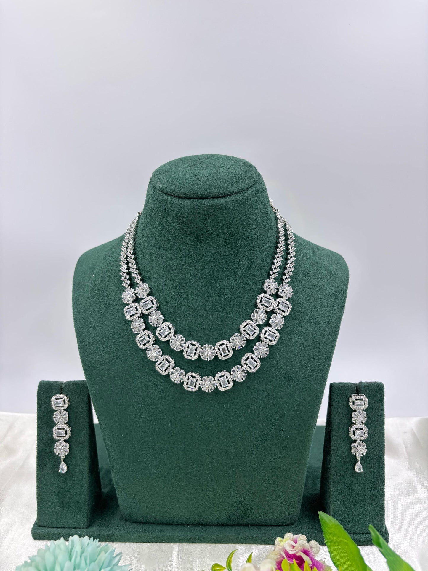 Fila Double Layer Necklace set
