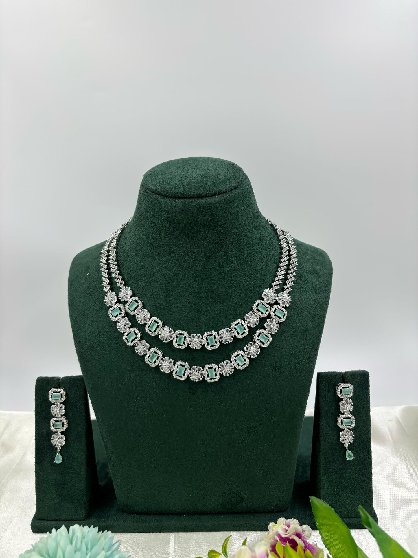 Fila Double Layer Necklace set
