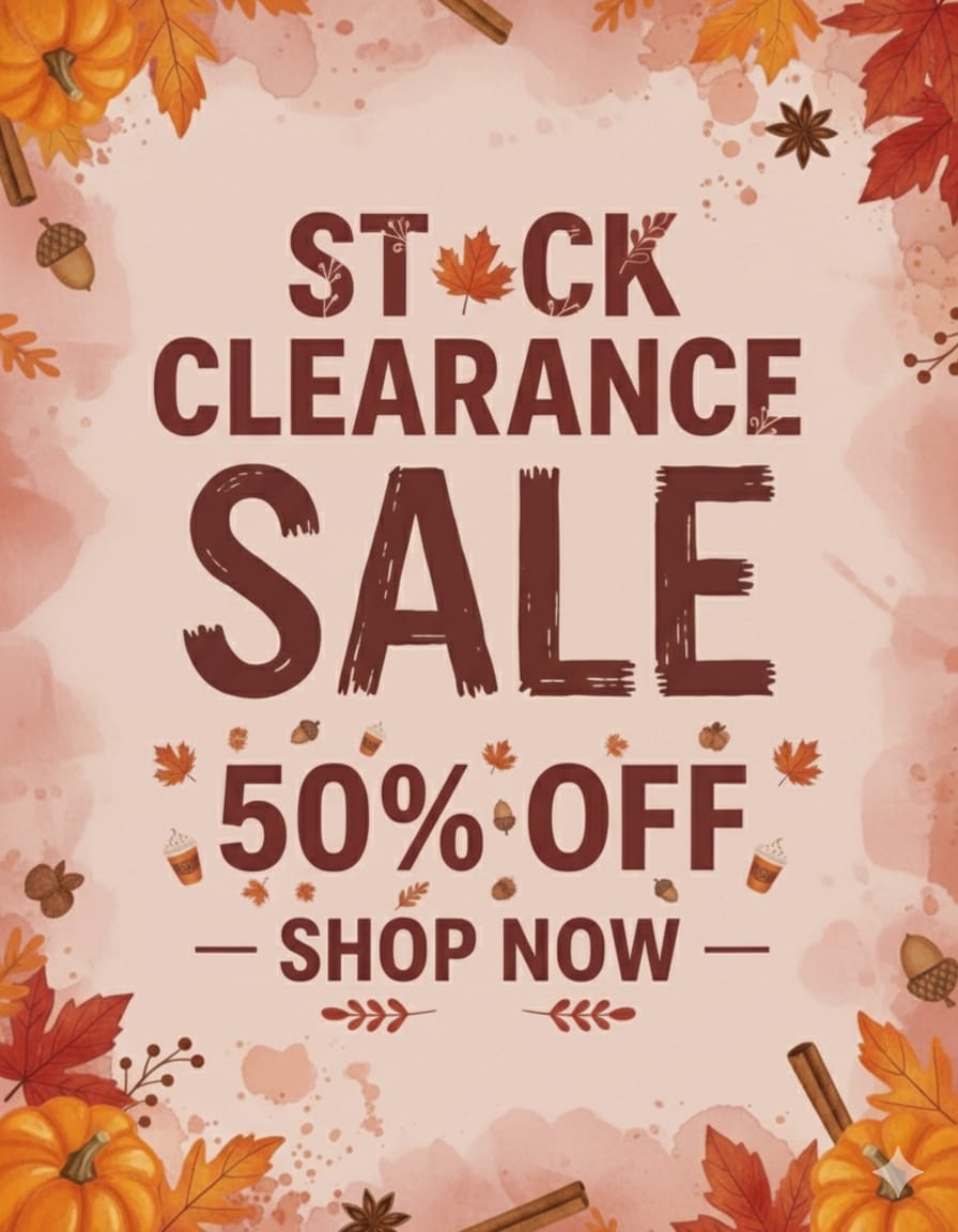 Stock clearance sale