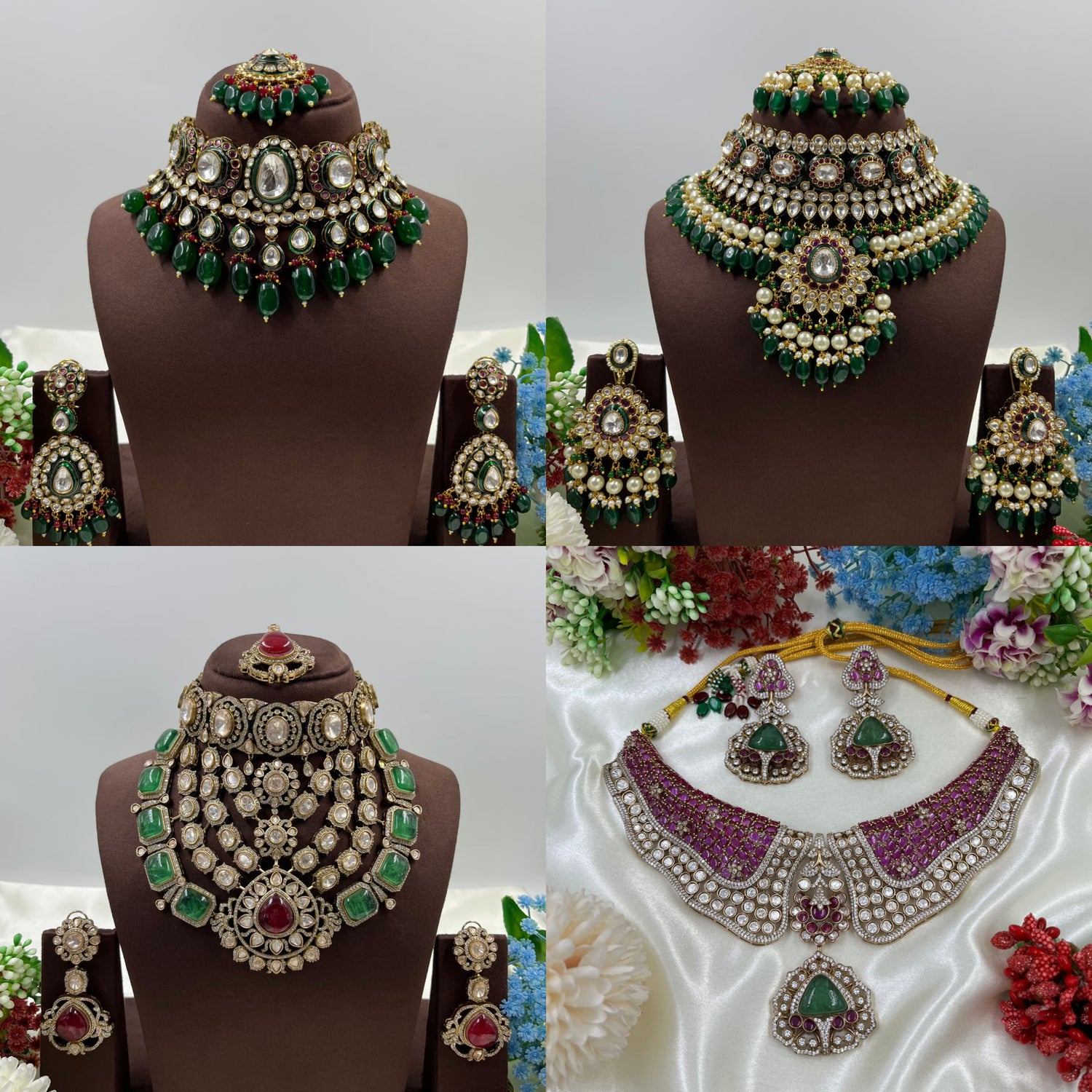 Polki & Jaipuri Kundan Sets