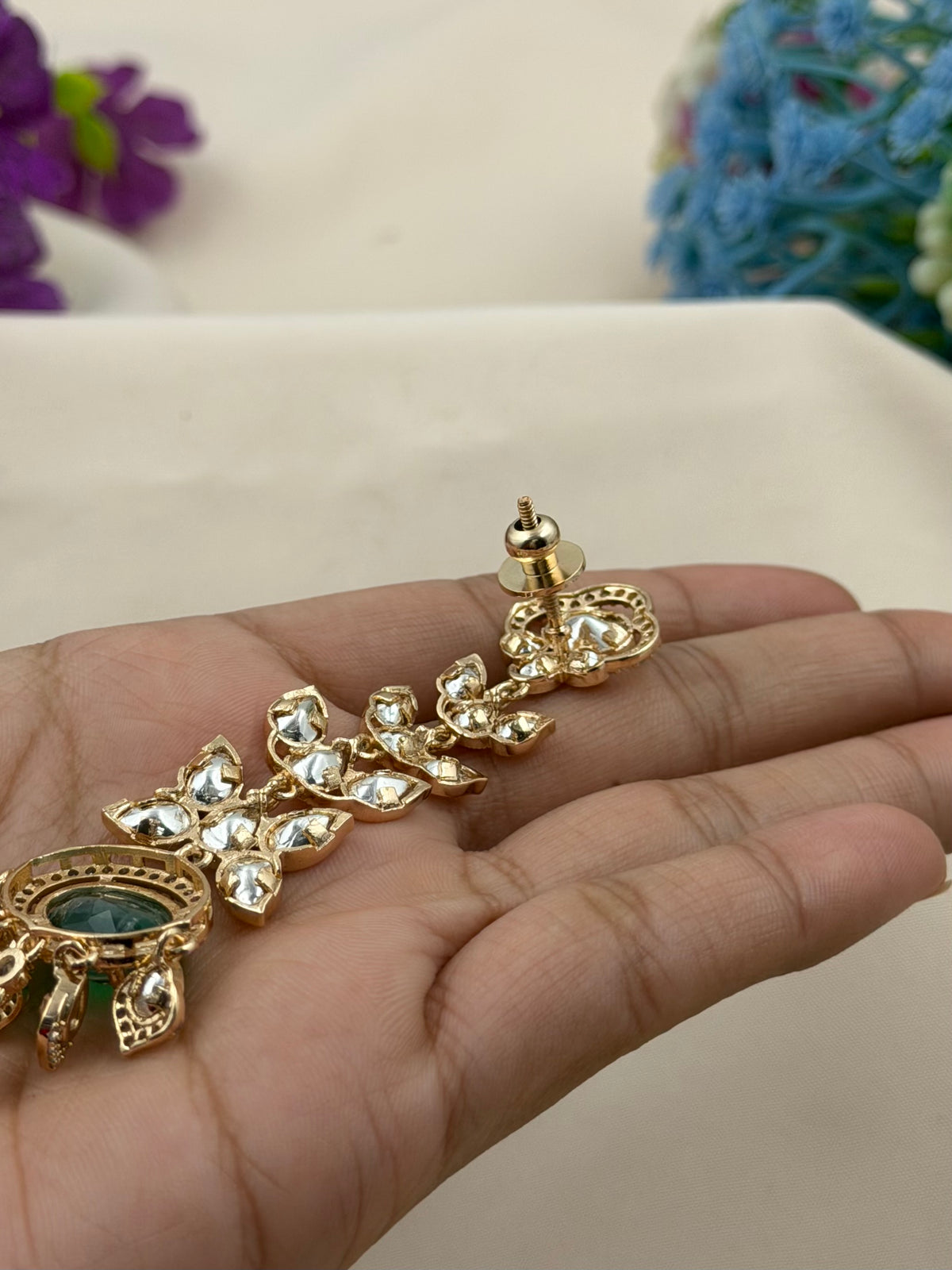 Sunita Moissanite Earring