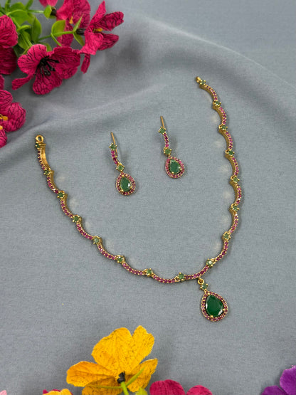 Dipti Victorian Delicate Necklace