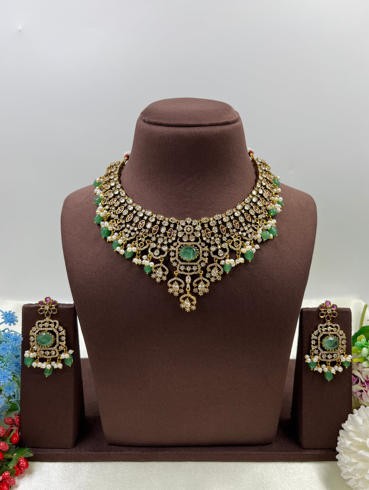 Varsha Victorian Premium Necklace