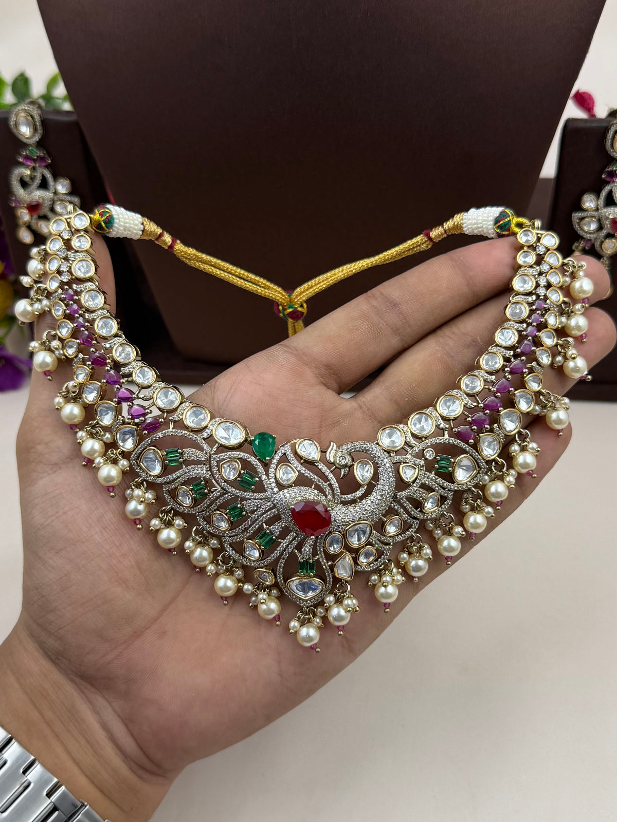 Tapasya Victorian Necklace Set