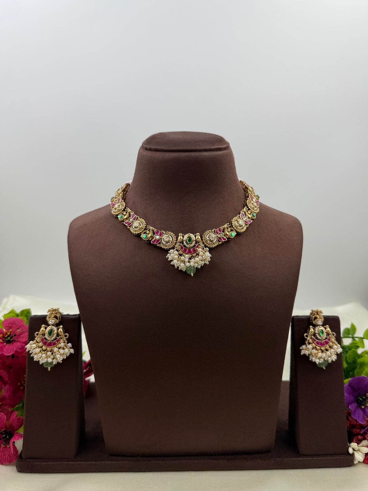 Avantika Heritage Delicate Necklace Set