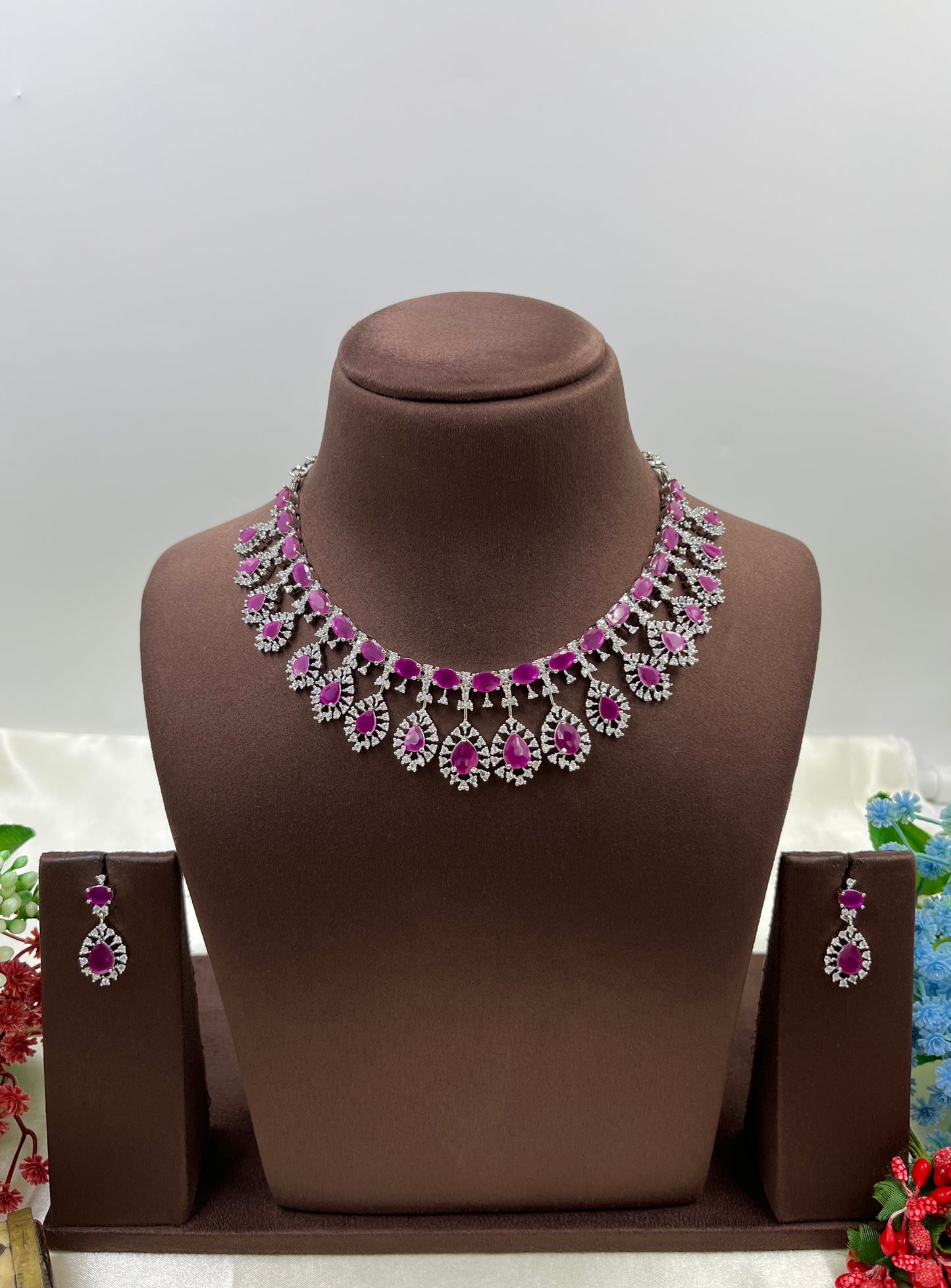 Arpita American Dimond Necklace