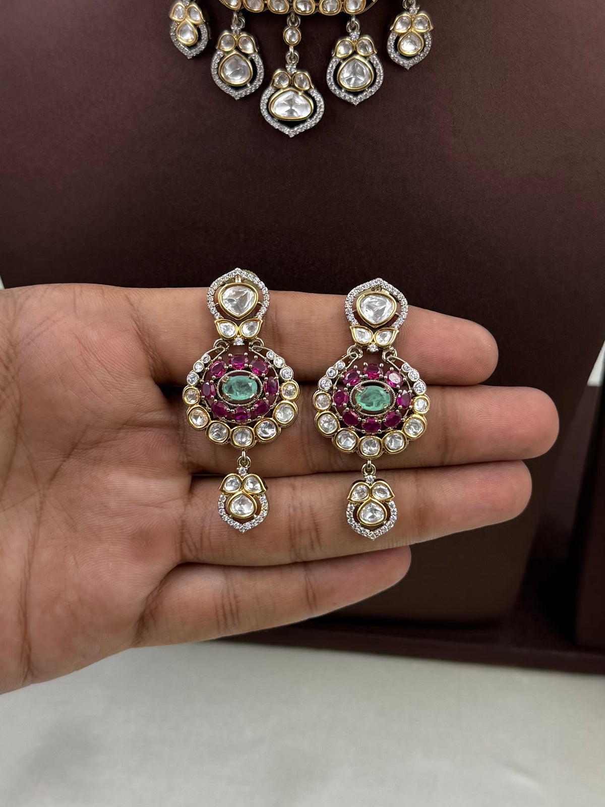 Vaishnavi Victorian Choker Necklace Set