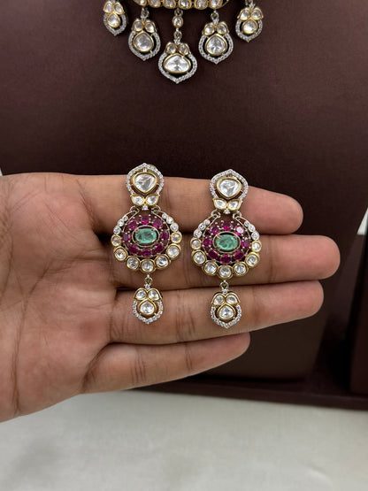 Vaishnavi Victorian Choker Necklace Set