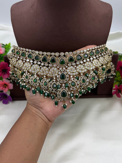 Archita Victorian Choker Necklace Set