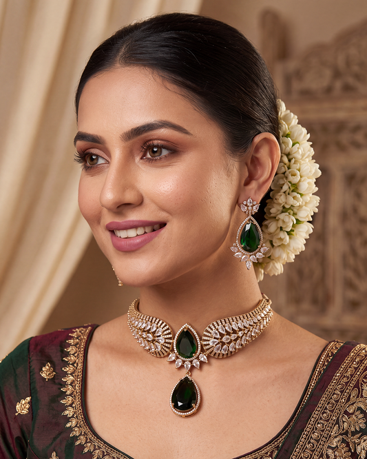 Kirti Premium Victorian Choker Set