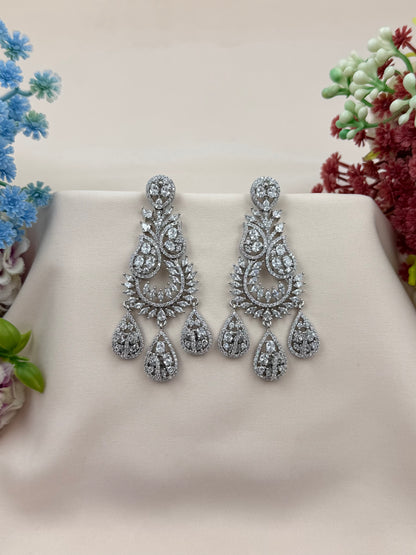 Olive American Diamond Earring
