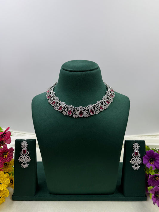 Kriti American Diamond Necklace