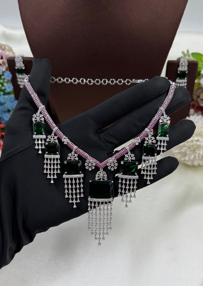 Avni American Diamond Necklace