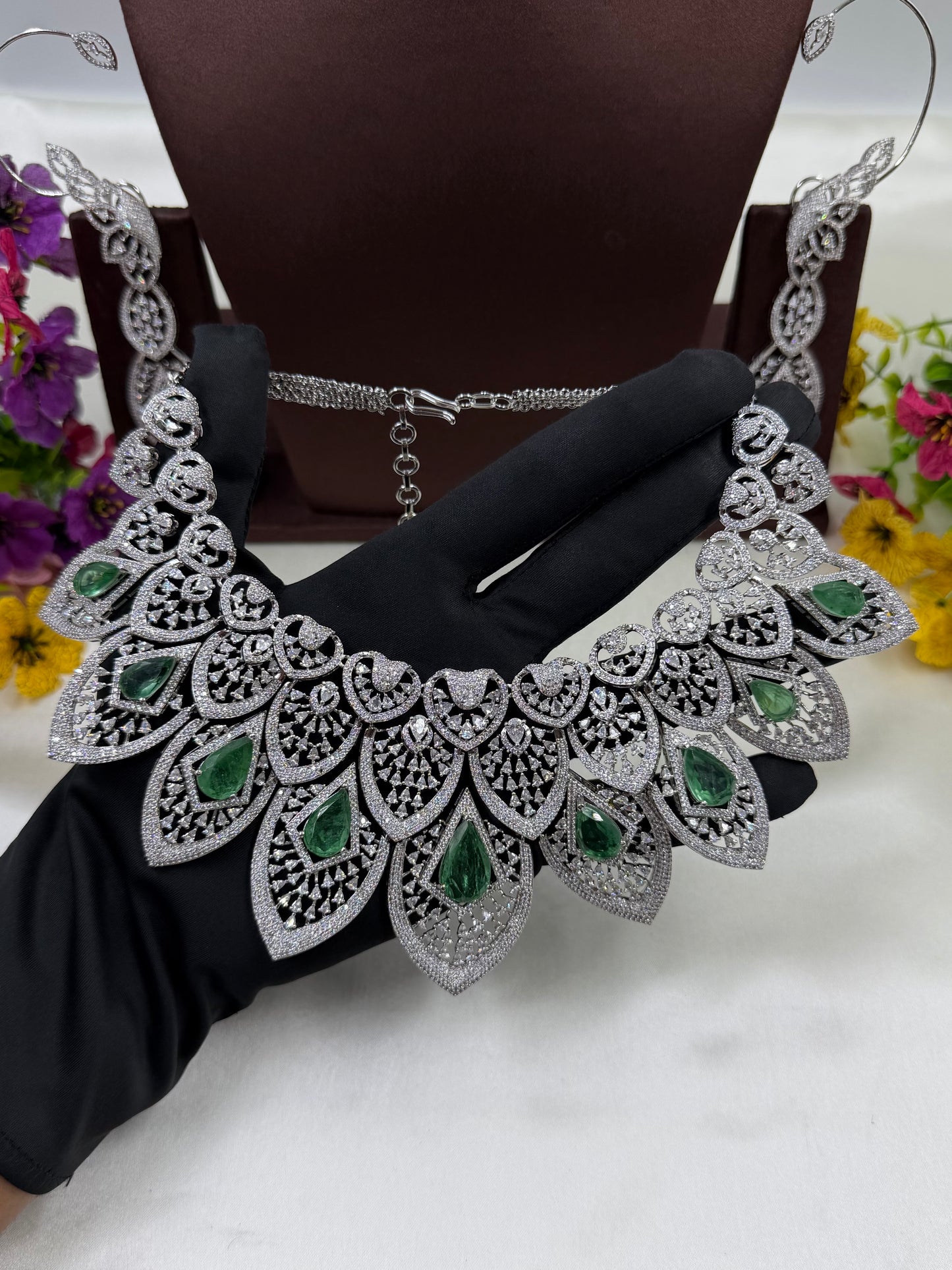 Amreen American Diamond Necklace