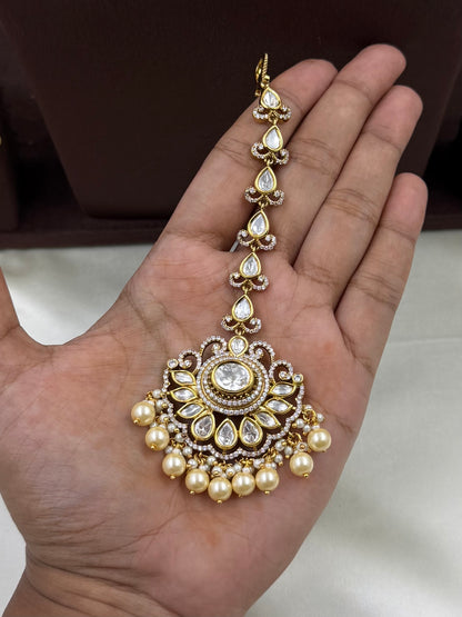 Chandrika Rajasthani Royal Pearl Choker Set