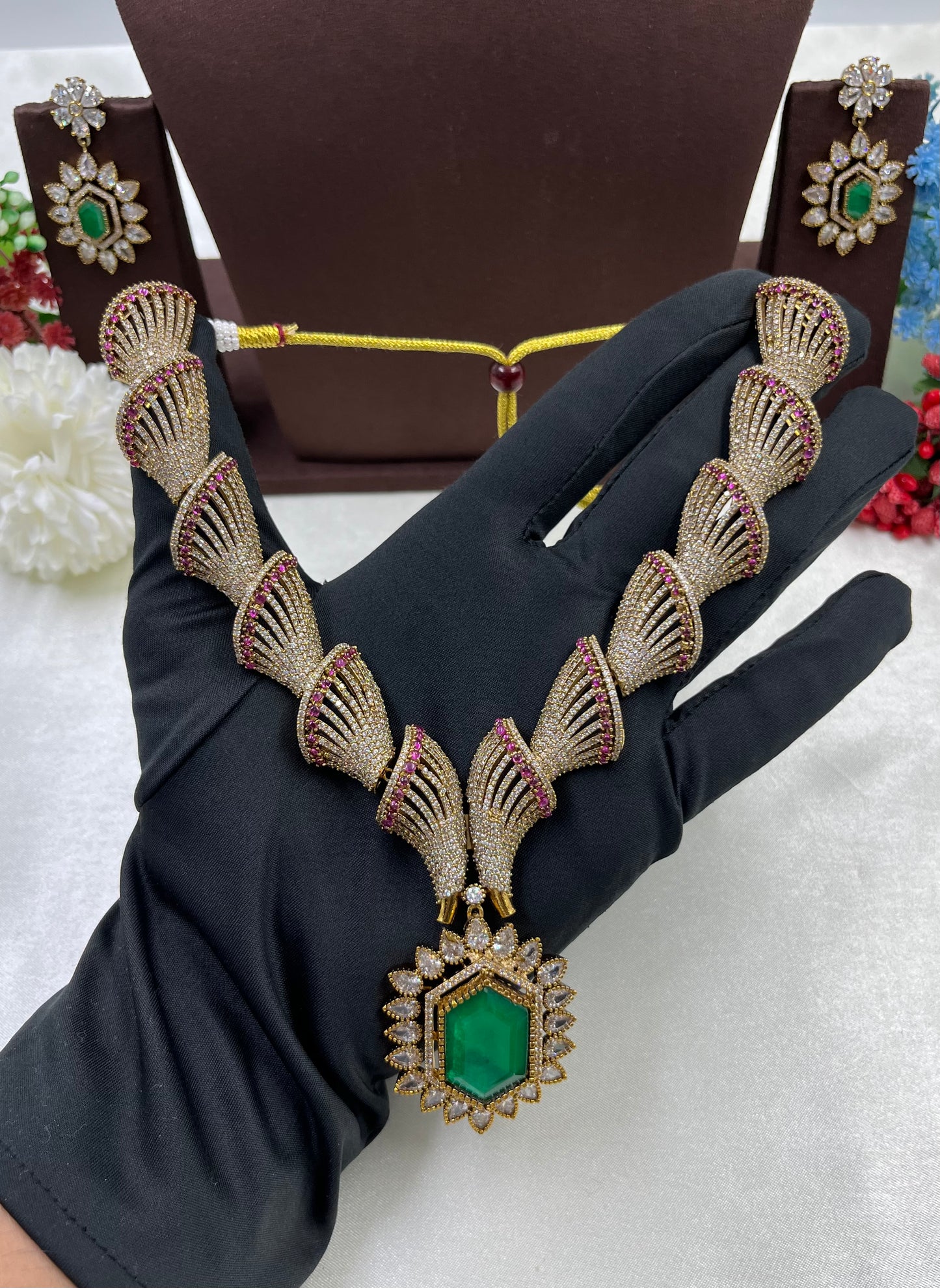 Razia Victorian Ad Necklace