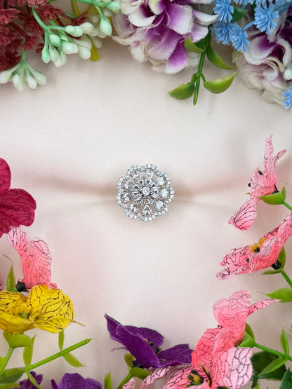 Mansi American Diamond Ring (Adjustable)