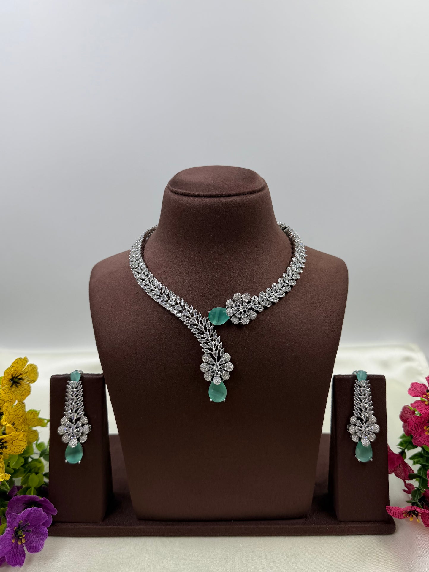 Aliya American Diamond Necklace