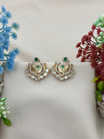 Priya Moissanite Earring