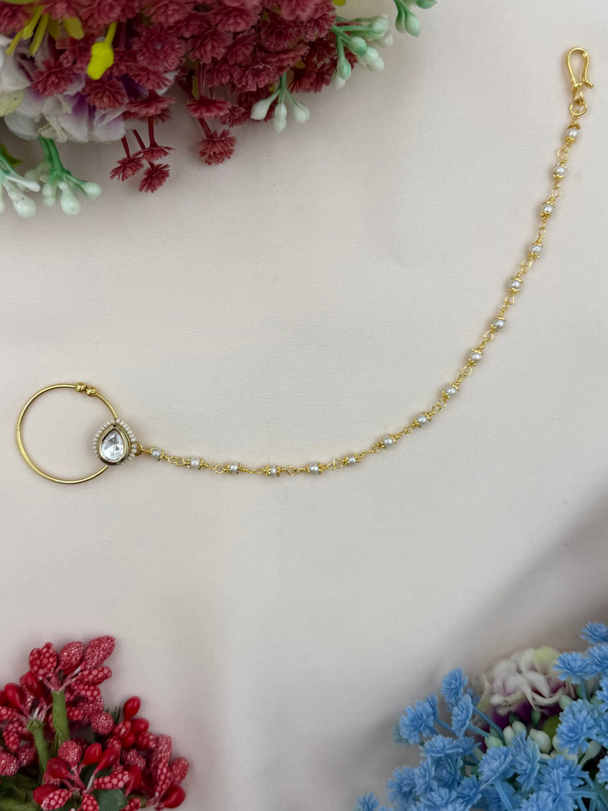Lekha Traditional Indian Nose Ring