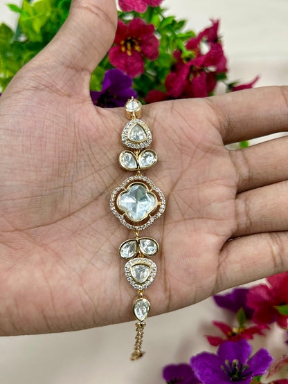 Suchita Moissanite Bracelet (Adjustable)