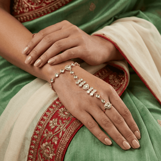 Suhani Moissanite Hath Panja (One Pis)