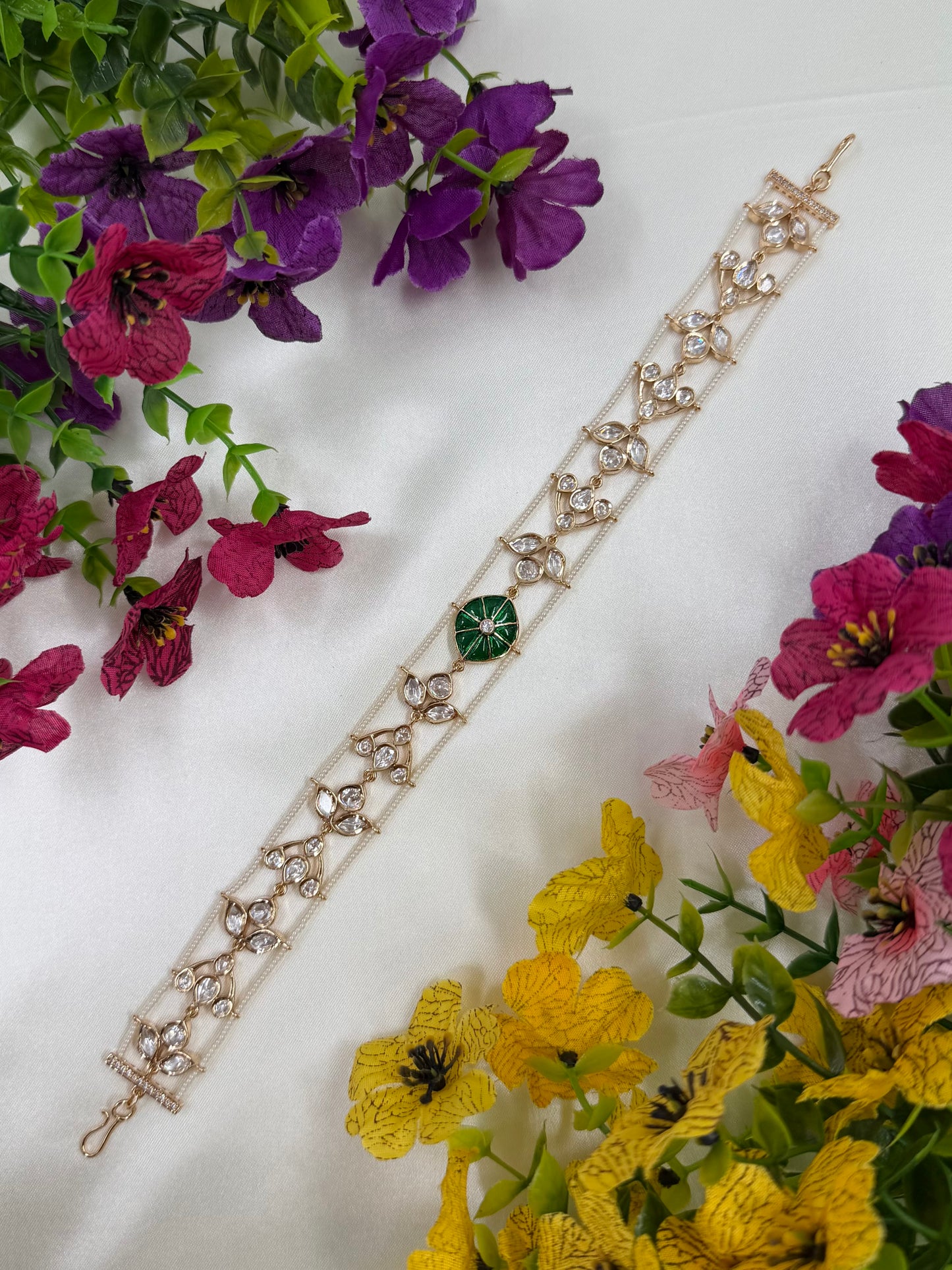 Falak Moissanite Sheesh Patti