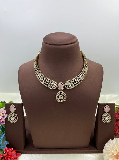 Herry Victorian American Diamond Necklace