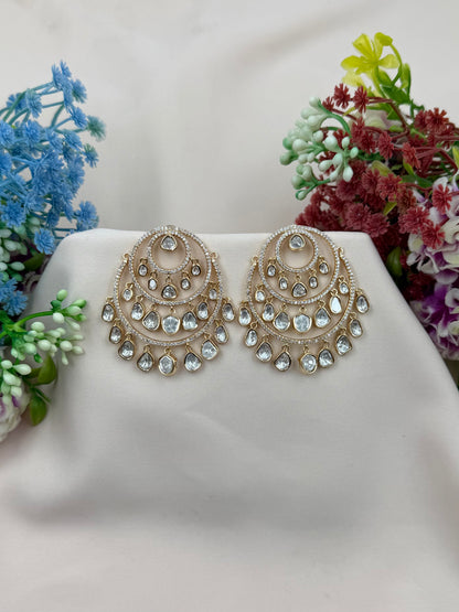 Advika Moissanite Earrings