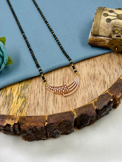 Bhoomi Rose Gold Mangalsutra