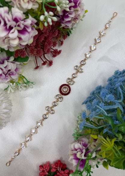 Dhwani Moissanite Sheesh Patti