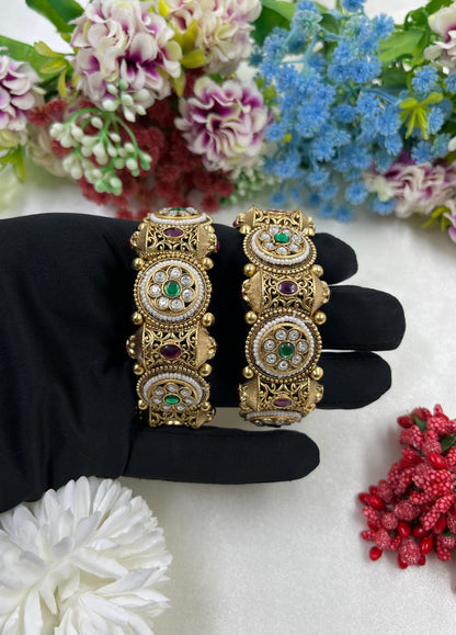 Brinda Heritage Bangles [Openable]