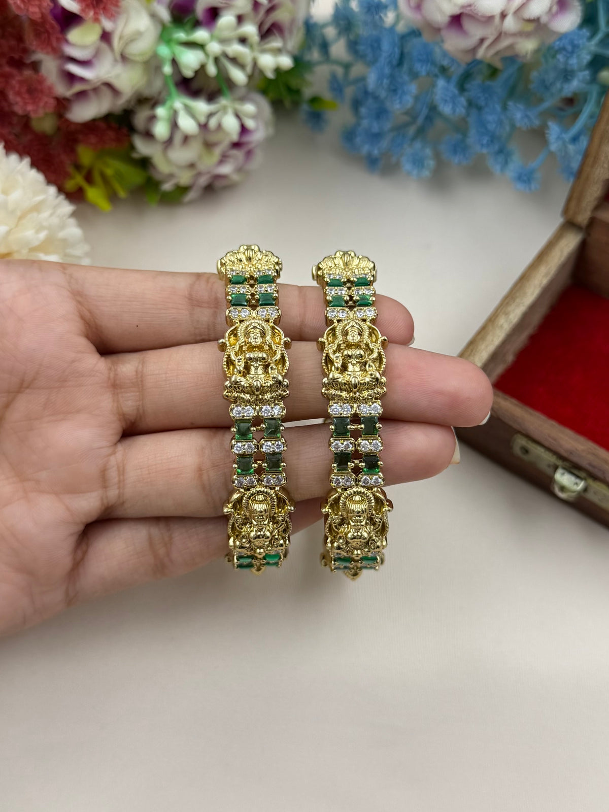 Gayatri South Temple Bangles