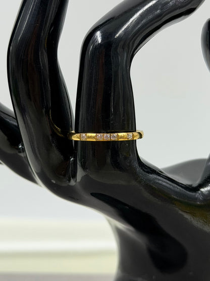 Diana Anti-Tarnish Stainless Steel Ring
