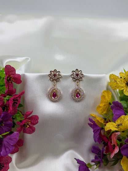 Melina Moissanite Earring