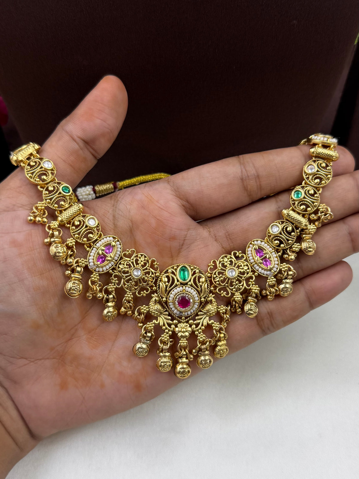 Prachi Premium Chorski Necklace Set