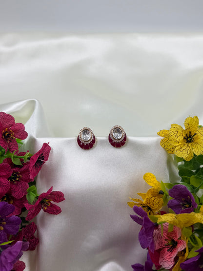 Maira Moissanite Earing