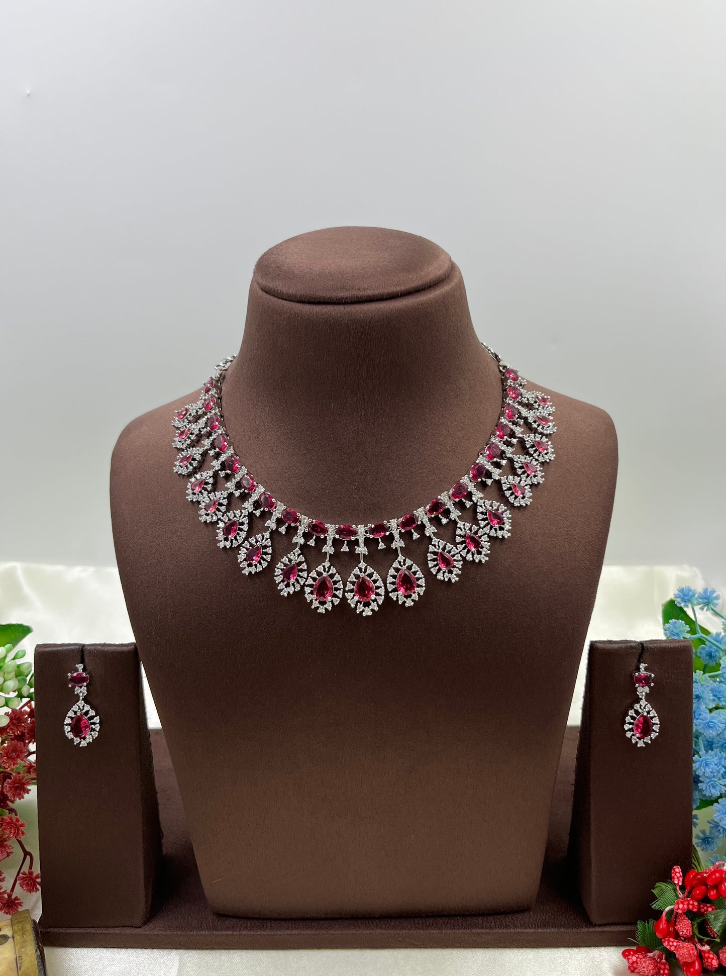 Arpita American Dimond Necklace