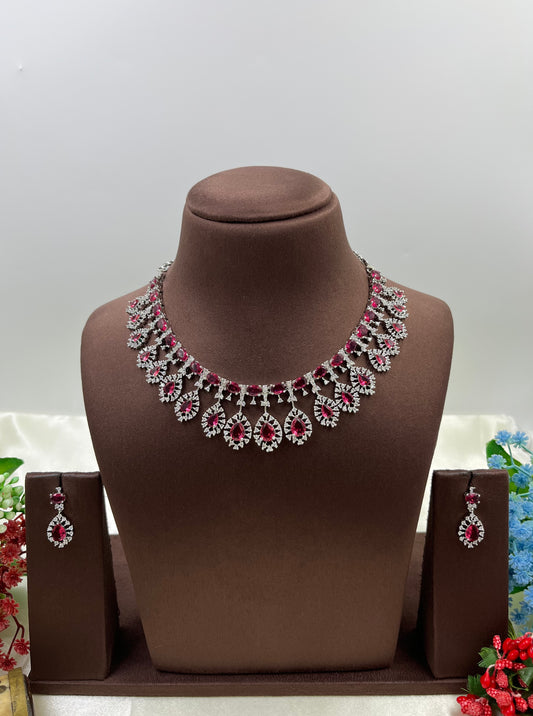Arpita American Dimond Necklace