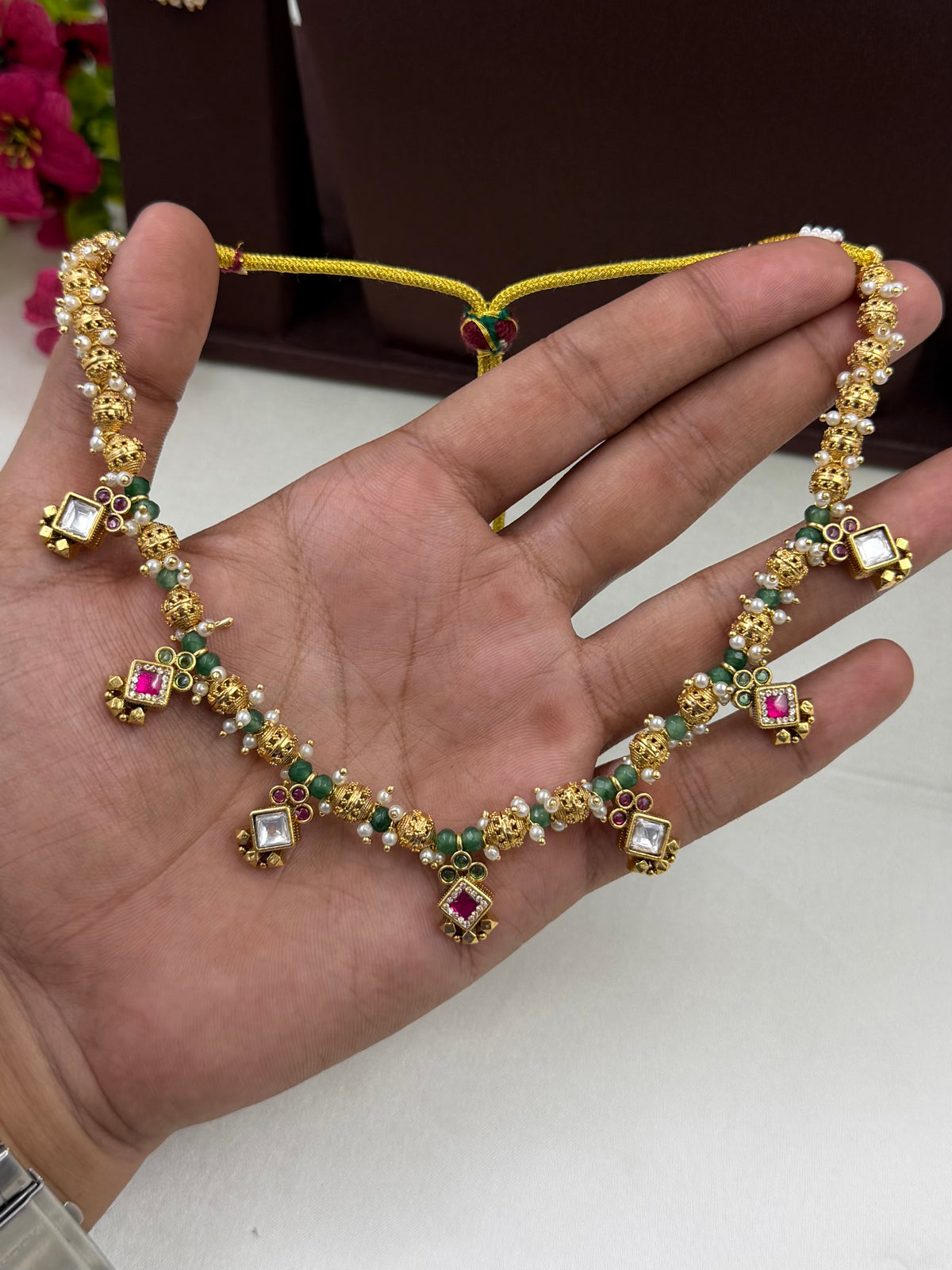 Veena Heritage Necklace Set