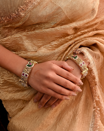 Shilpa Heritage Bangles (Openable)