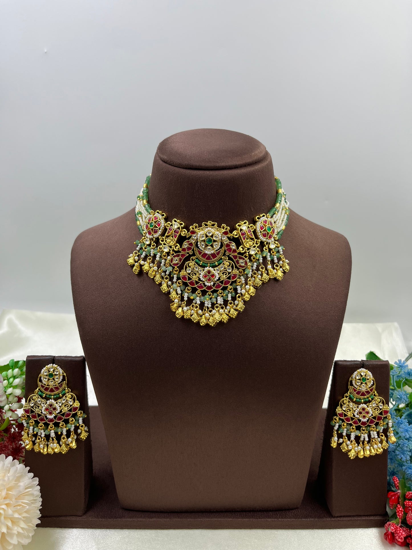 Bhavna Pachi Kundan Necklace