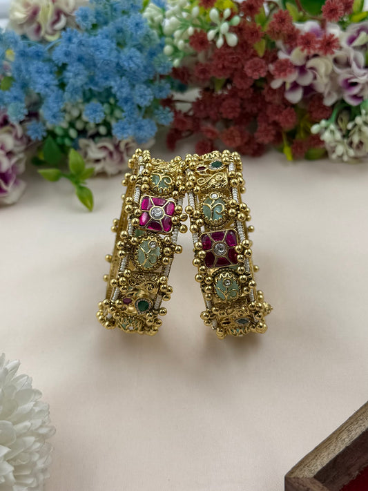 Suhana Heritage Chorski Bangles (Openable)