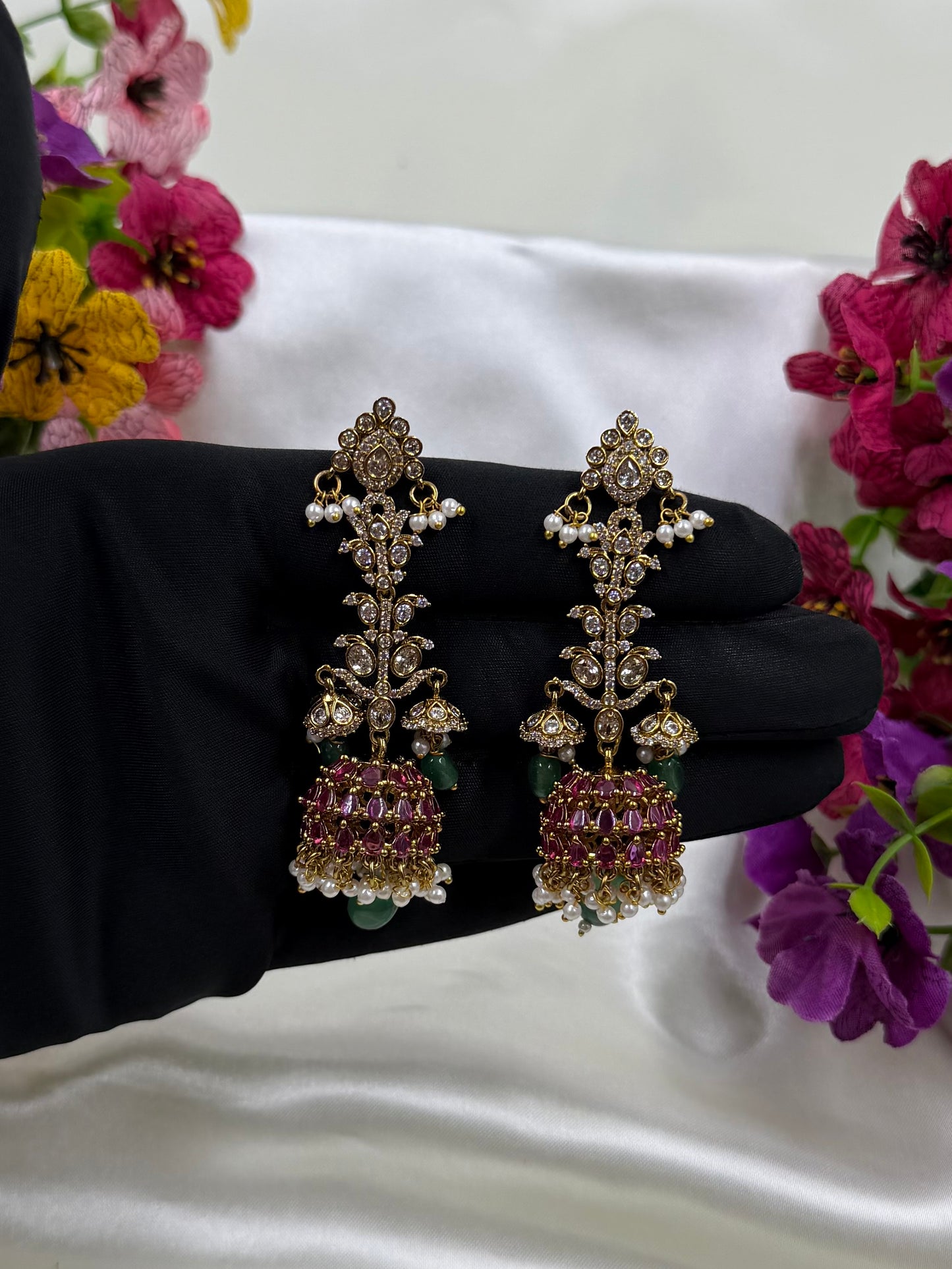 Vaani Premium Victorian Jhumka