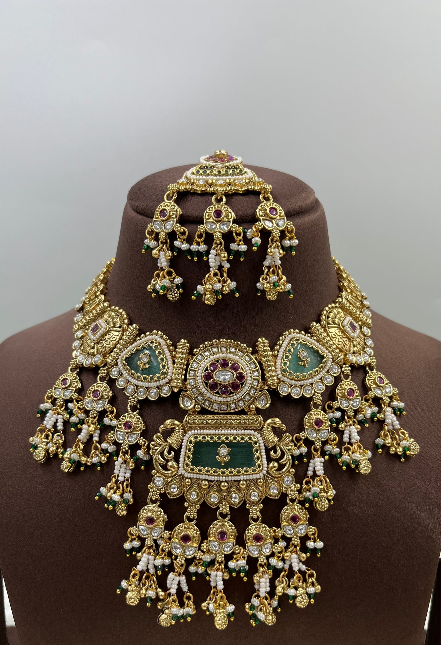 Alia Heritage Antique Gold Necklace