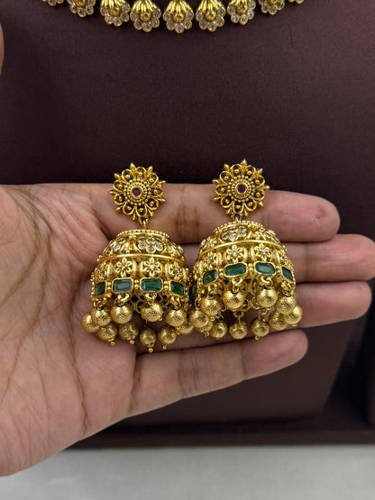 Latika Traditional Choker Necklace Set