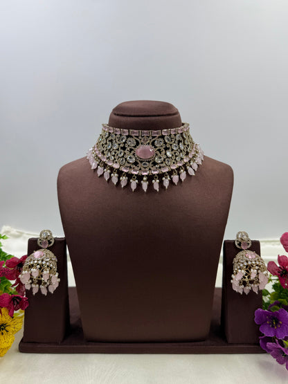 Kritika Premium Victorian Choker Necklace Set