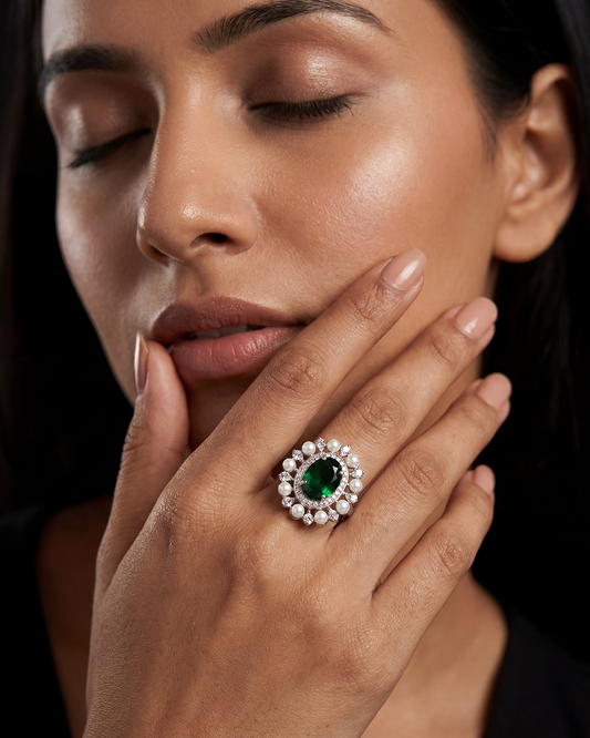 Nitya American Diamond Ring
