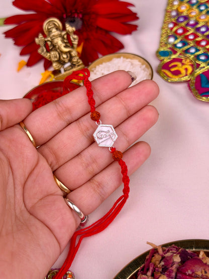 Swastik Rudraksha Rakhi