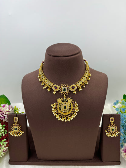 Aditi South Indian Necklace